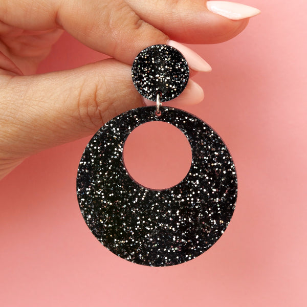 ECLIPSE Earrings - GLITTER COLORS