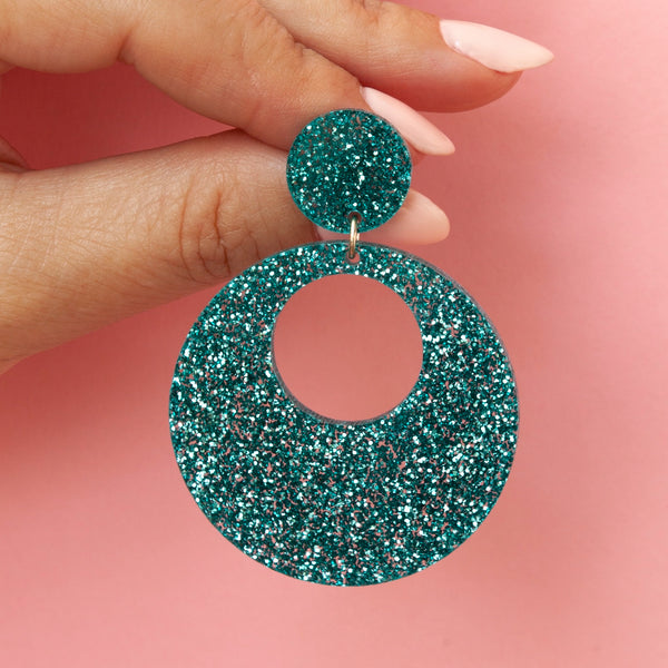 ECLIPSE Earrings - GLITTER COLORS