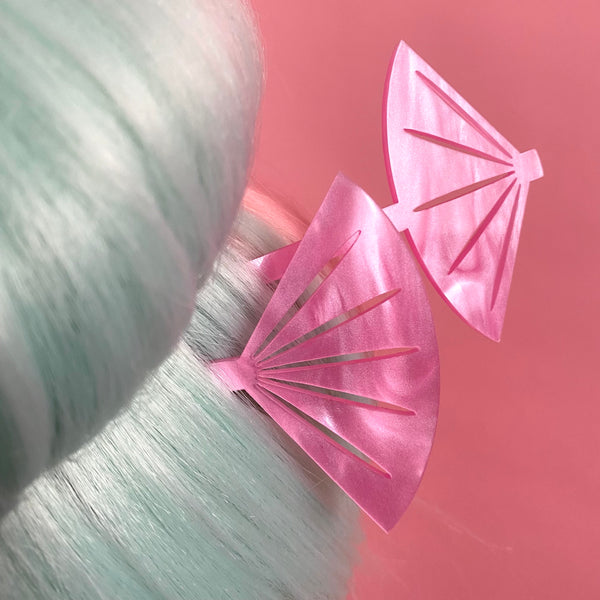 Fan and Parasol Hairsticks/ Cocktail Swizzles