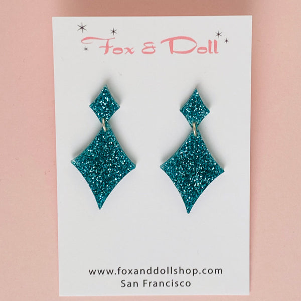 STARDUST Earrings - GLITTER COLORS