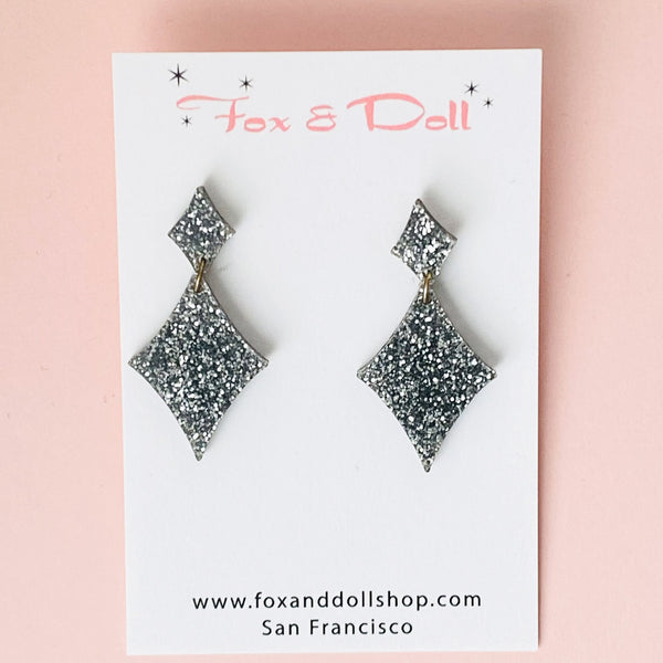 STARDUST Earrings - GLITTER COLORS