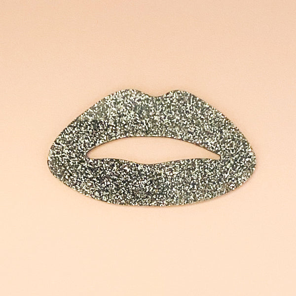 HEDWIG Glitter Lips Pin
