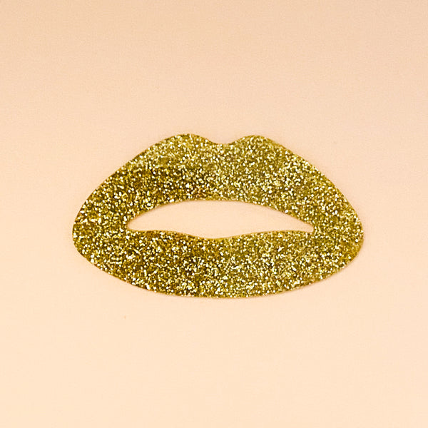 HEDWIG Glitter Lips Pin
