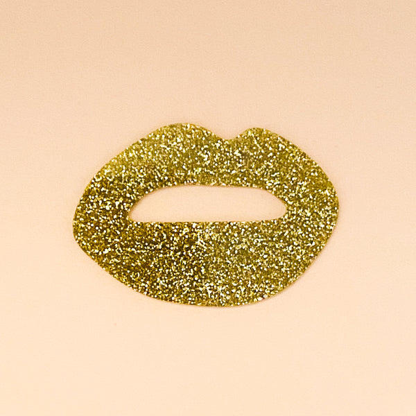 HEDWIG Glitter Lips Pin