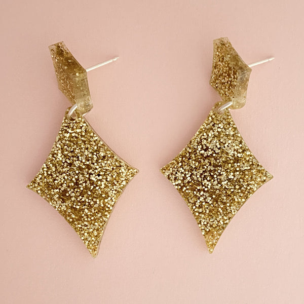 STARDUST Earrings - GLITTER COLORS