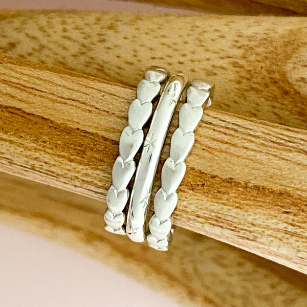 Heart Band Ring