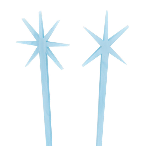 Sky Pearlized Starburst Hairsticks