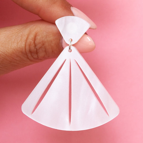 Fan Earrings