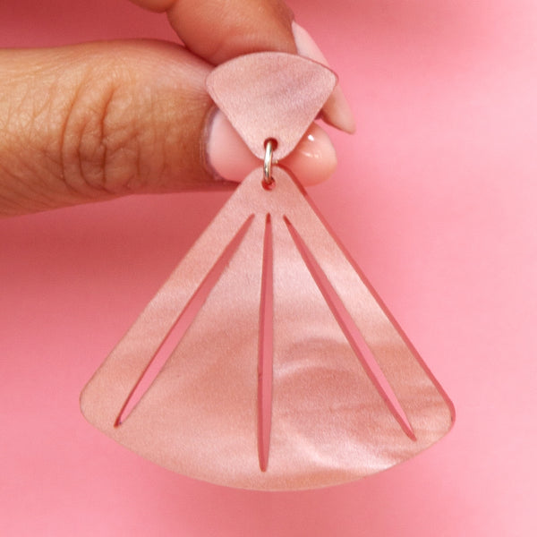 Fan Earrings