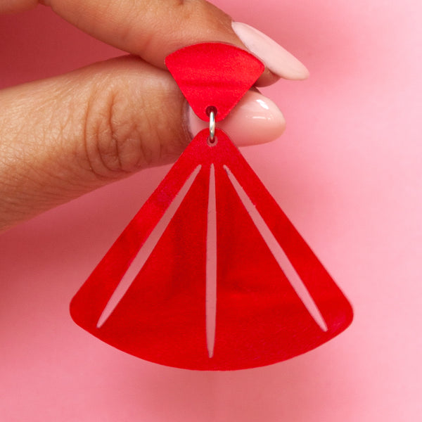 Fan Earrings