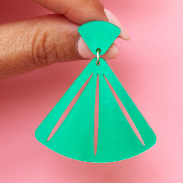 Fan Earrings