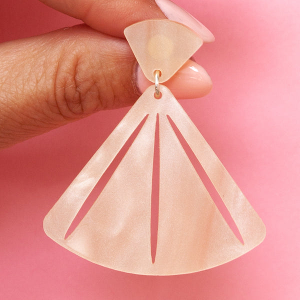 Fan Earrings