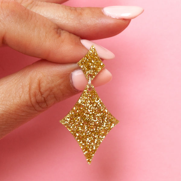STARDUST Earrings - GLITTER COLORS