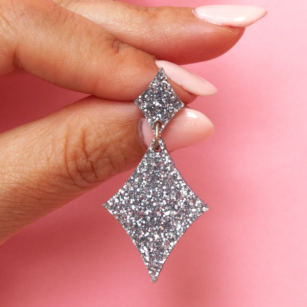 STARDUST Earrings - GLITTER COLORS