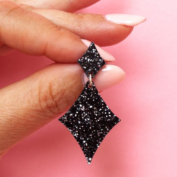 STARDUST Earrings - GLITTER COLORS