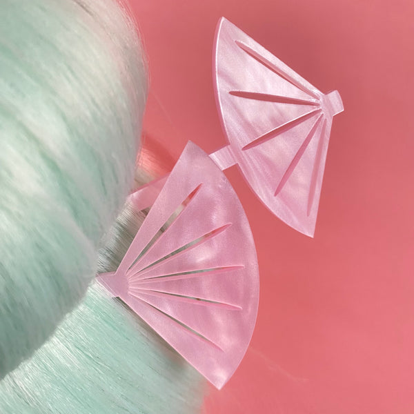 Fan and Parasol Hairsticks/ Cocktail Swizzles
