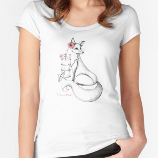 Cocktail Fox Tee