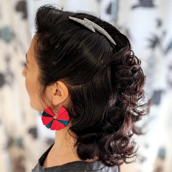 Bowie Bolt Hair Clips
