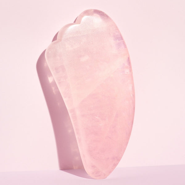 Gua Sha Rose Quartz Stone