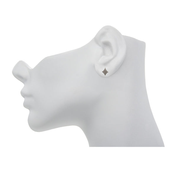 Retro Diamond Stud Earrings