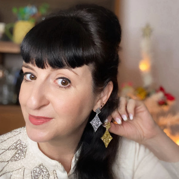 STARDUST Earrings - GLITTER COLORS