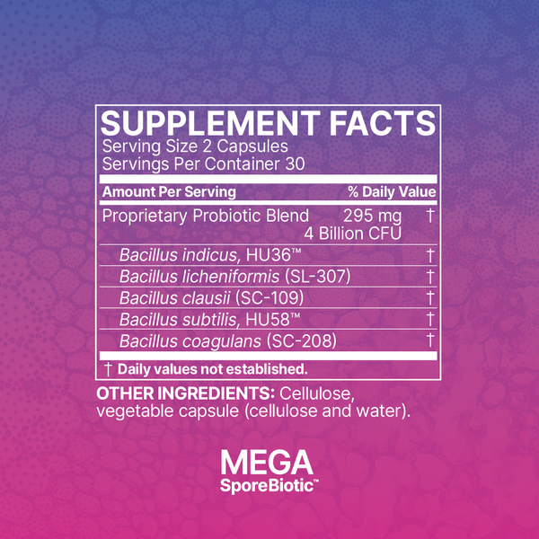MegaSporeBiotic™ Probiotic