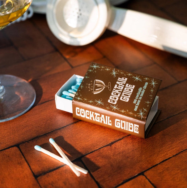 Cocktail Guide Book Matches