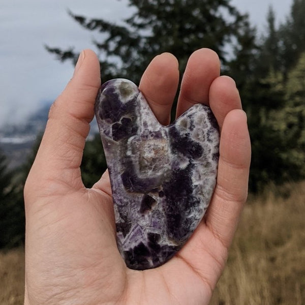 Amethyst Gua Sha Tool