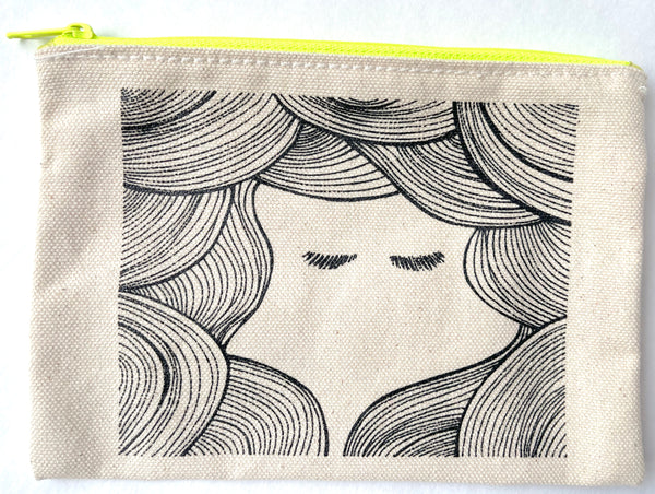 Beautiful Human Zipper Pouch from Ruby Sky
