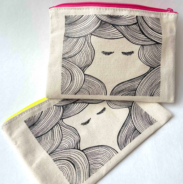 Beautiful Human Zipper Pouch from Ruby Sky